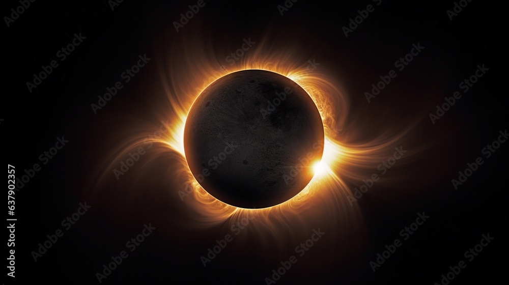 Obraz premium Solar eclipse