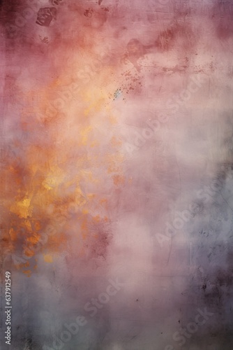 Industrial Meets Ethereal Backdrop - Grunge Background Texture, Fused with Shades of Concrete Gray, Twilight Sky, Neon Blush, and Lustrous Gold - Grunge Wallpaper created with Generative AI Technology