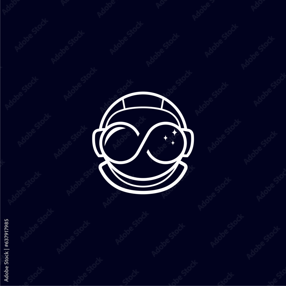 illustrator space helmet