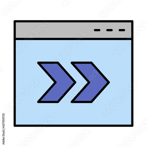 Forward Icon Design