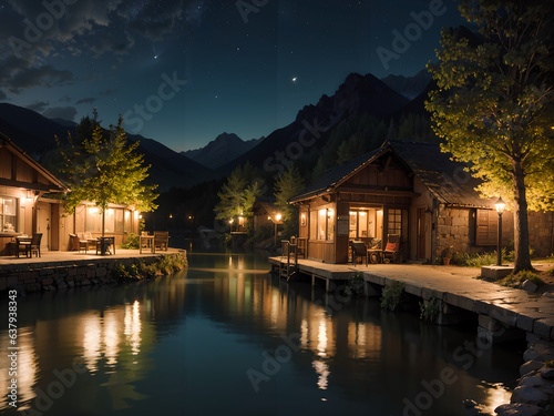 A peaceful night.
