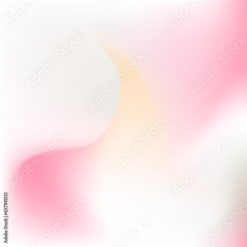 vector gradient mesh peach and pink abstract background design