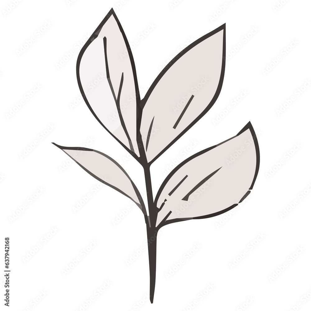 AI生成、植物、スケッチ AI生成、植物、スケッチ