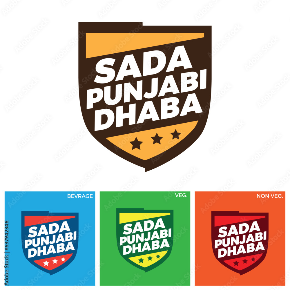 Sada Punjabi Dhaba Translation Our Punjabi Restaurent", veg and non