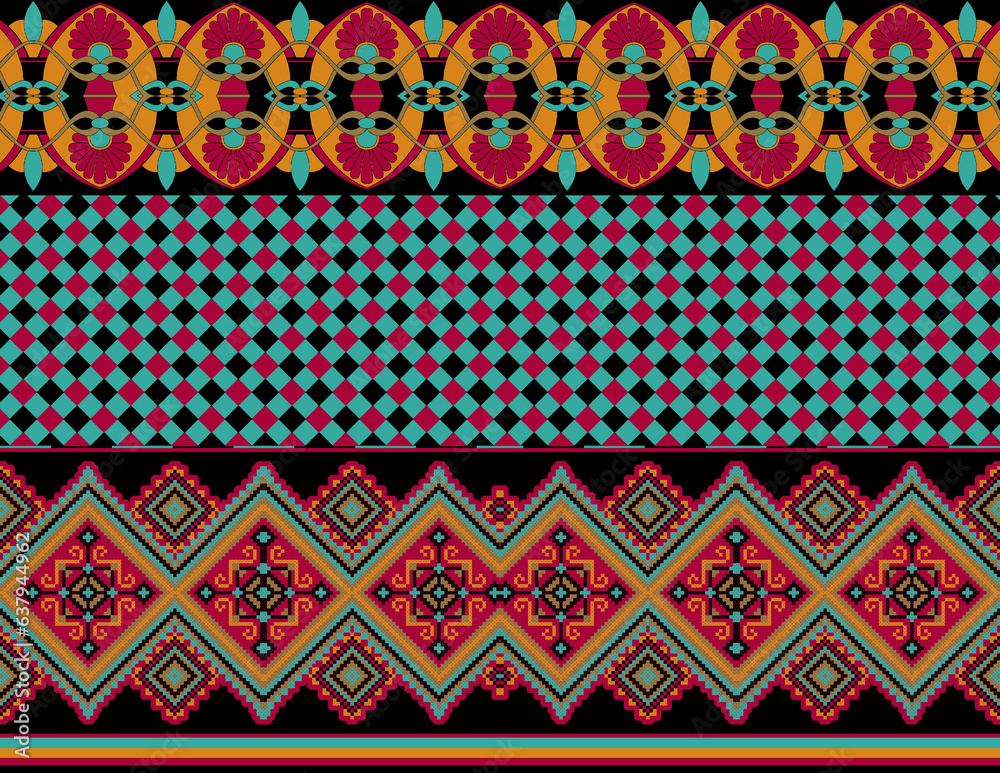 seamless pattern with shapes seamless pattern with shapes