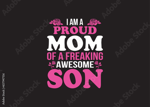 Happy Mother's Day t-shirt, Mother's, typography, t-shirt design, mother's day, mom life, mom boss, lady, woman, boss day, girl, typography, creative custom, t-shirt design (ID: 637947156)