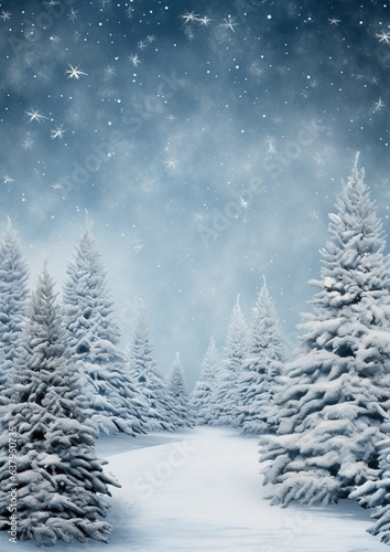 A breathtaking portrayal of a beautiful Christmas scene during winter holidays. Generative AI. © DigitalGenetics