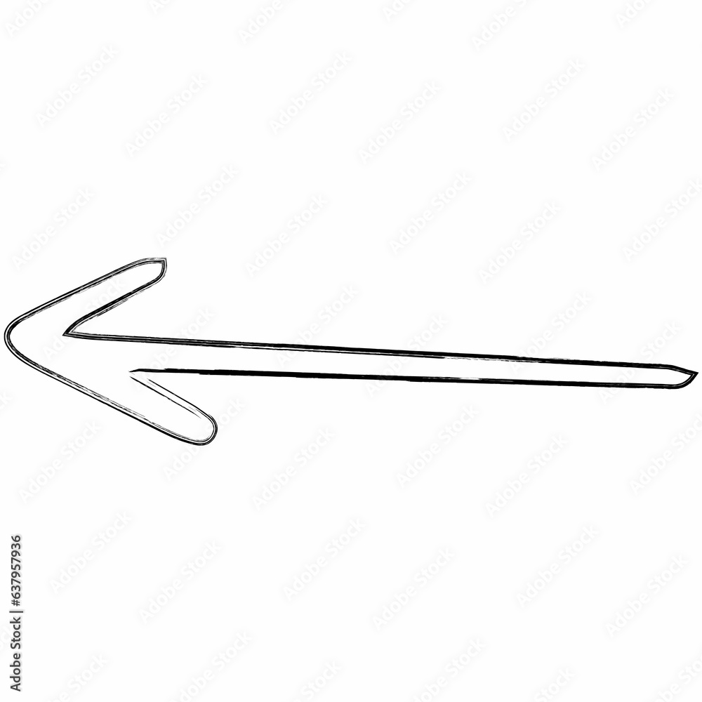 Arrow hand drawing for decoration and design.
Arrow hand drawing for decoration and design.