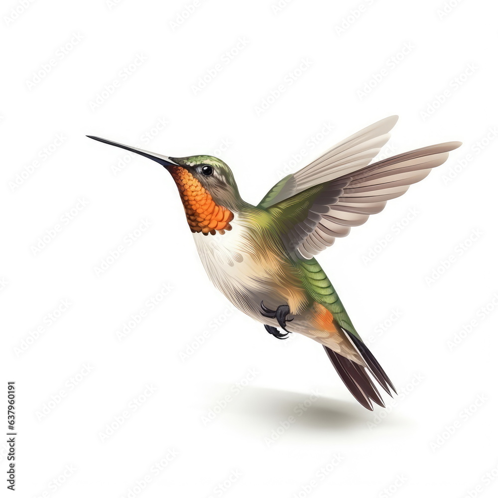 Fototapeta premium Hummingbird flying