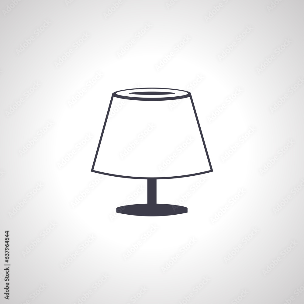 Desk lamp icon. table lamp icon Desk lamp icon. table lamp icon