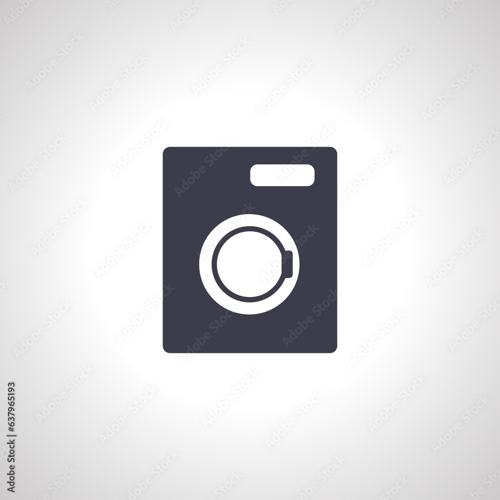 washing machine icon. washing machine icon.