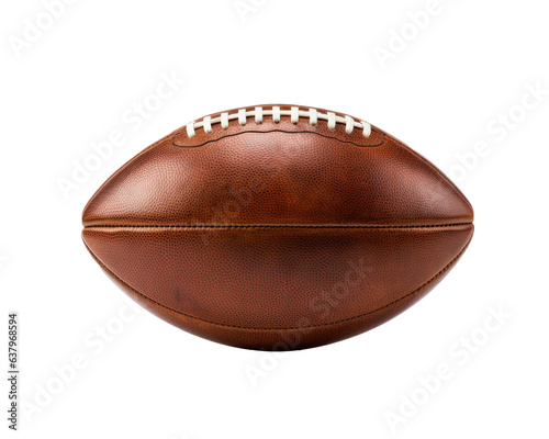 American football ball isolated