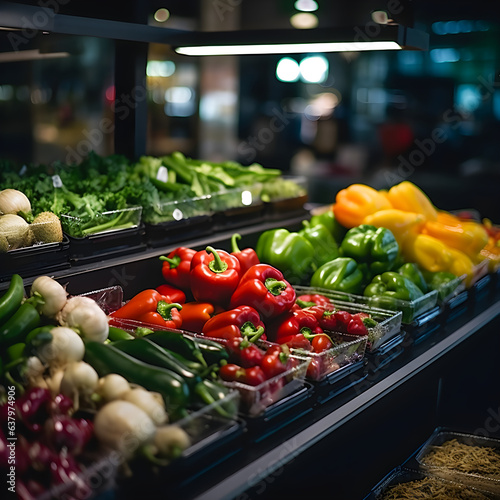 Vegetable In Gorcery Store photo