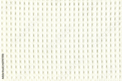 Natural white cotton fabric. A soft napkin. Natural fabric background.