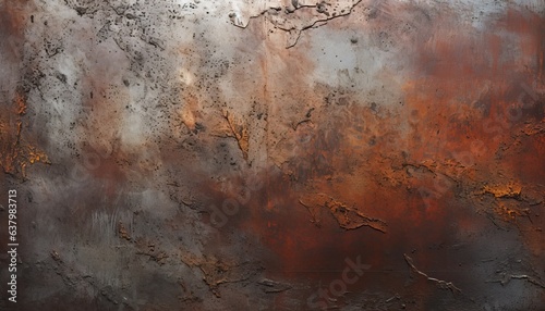 rusty metal textured background