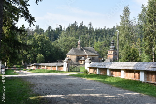 Orawski Park Etnograficzny, Zubrzyca Górna, skansen, Małopolska, Polska,  photo