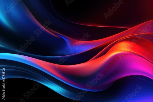 abstract colorful background with waves. Rainbow wave 3d texture backdrop