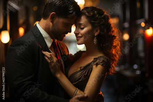 Dancing the Tango Close Embrace, Feeling Safe and Loved in Each Other's Arms 