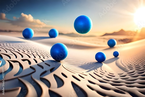 3d render illustration of a render of a pyramid in a circle