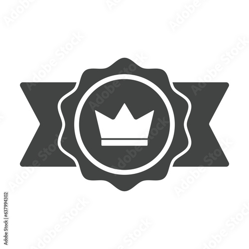 Premium Icon Vector, Rosette Award Vector, Verified Icon, Approval Vector Sign, Medal Of Winner Symbol, Check And Tick Mark, Best Practice, Guarantee, Certification Badge, Sports And Competition