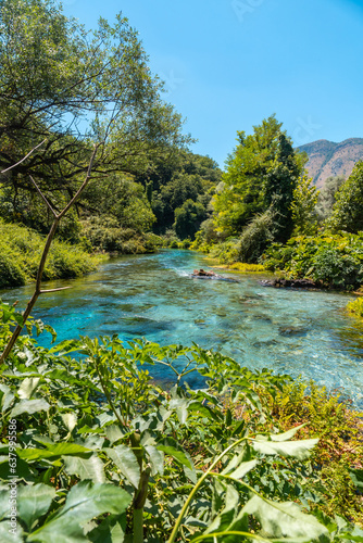  The Blue eye river  a natural phenomenon in the mountains of southern Albania
