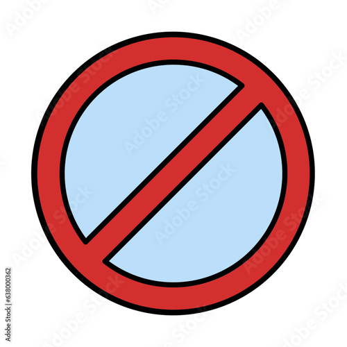 Free Download Blocked Icon Design - GFXLoad