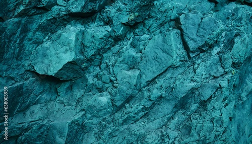 Blue rock texture. Toned rough mountain surface texture. Close-up, texture, paper, wall, pattern.