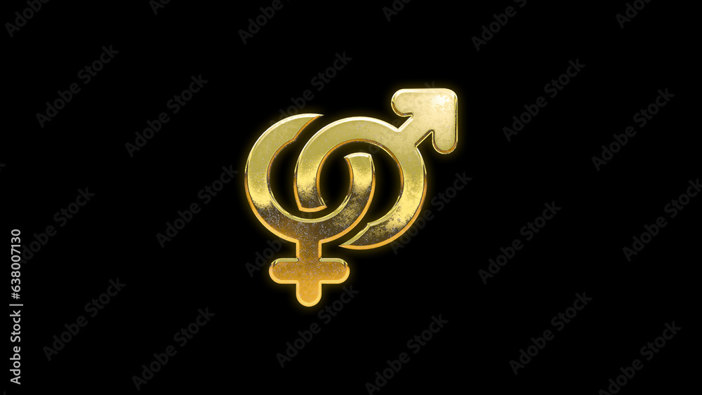Medical symbols signs icons gold golden Medical symbols signs icons gold golden