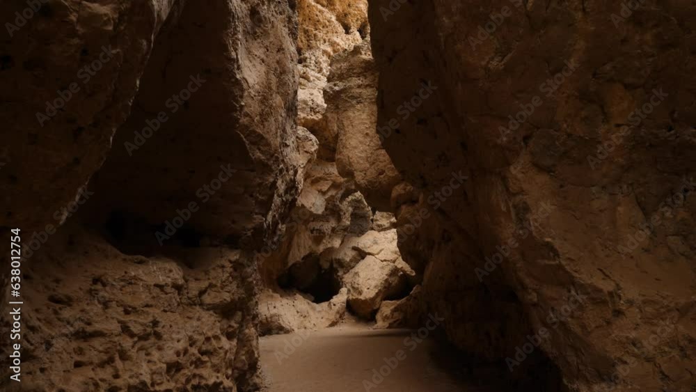 Sesriem Canyon near Sossusvlei in Namibia. High quality 4k footage Sesriem Canyon near Sossusvlei in Namibia. High quality 4k footage