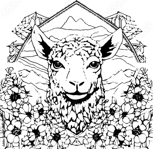 Coloring Pages  - Mandala - Vector