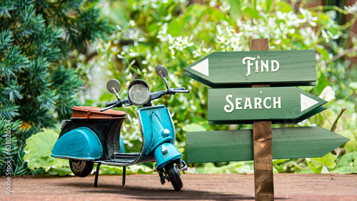 Street Sign Find versus Search