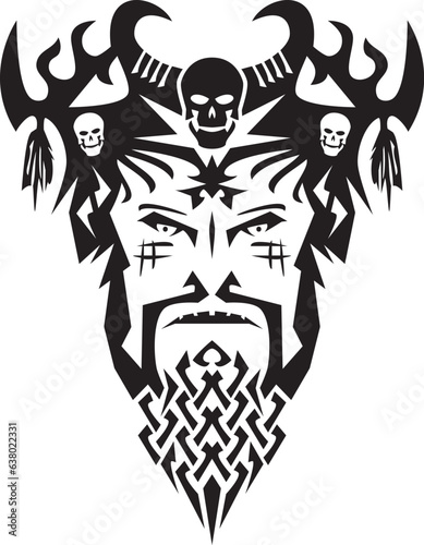 Angry Mask (the fictional nameless image)