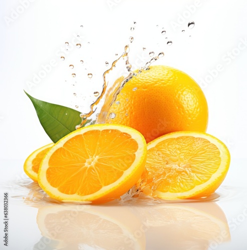 Orange fruit background