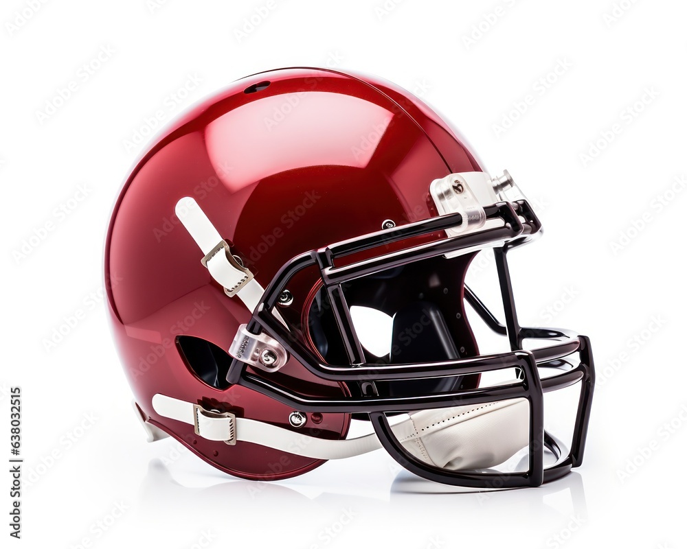 Naklejka premium American football helmet isolated