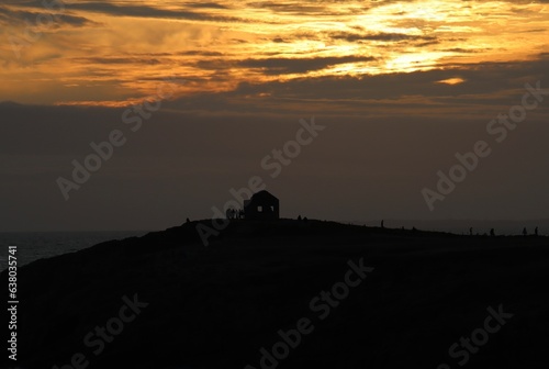 sunset on the wild coast 