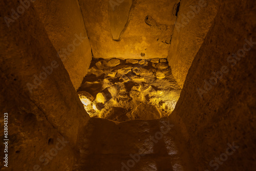 Dolmen de Viera from the 3rd millennium BCE, UNESCO site, Antequera, Spain