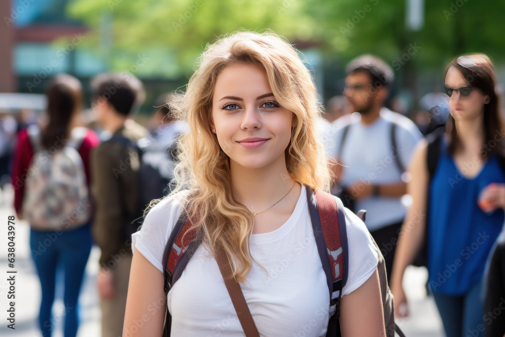 Fototapeta premium Back 2 school (AI Generated)