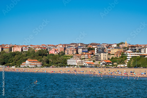 Ereaga beach, Algorta, Bizkaia, Spain.