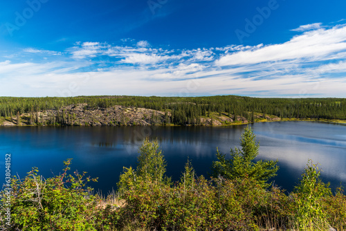 Beautiful Hidden Lakes Territorial Park along Ingraham Trail near Yellowknife, Northwest Territories, Canada