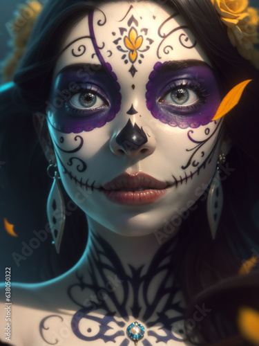 Día de muertos Catrina