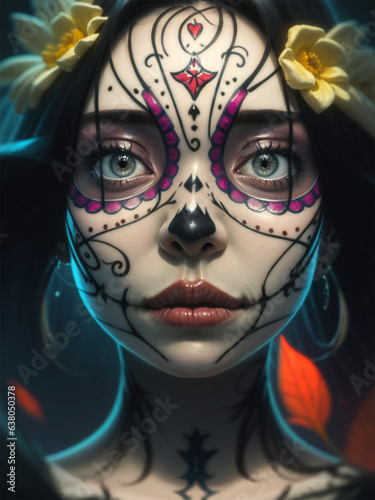 Día de muertos Catrina