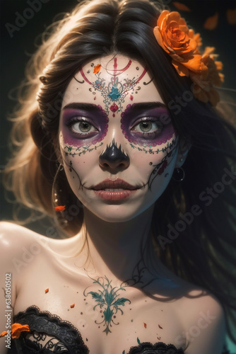 Día de muertos Catrina