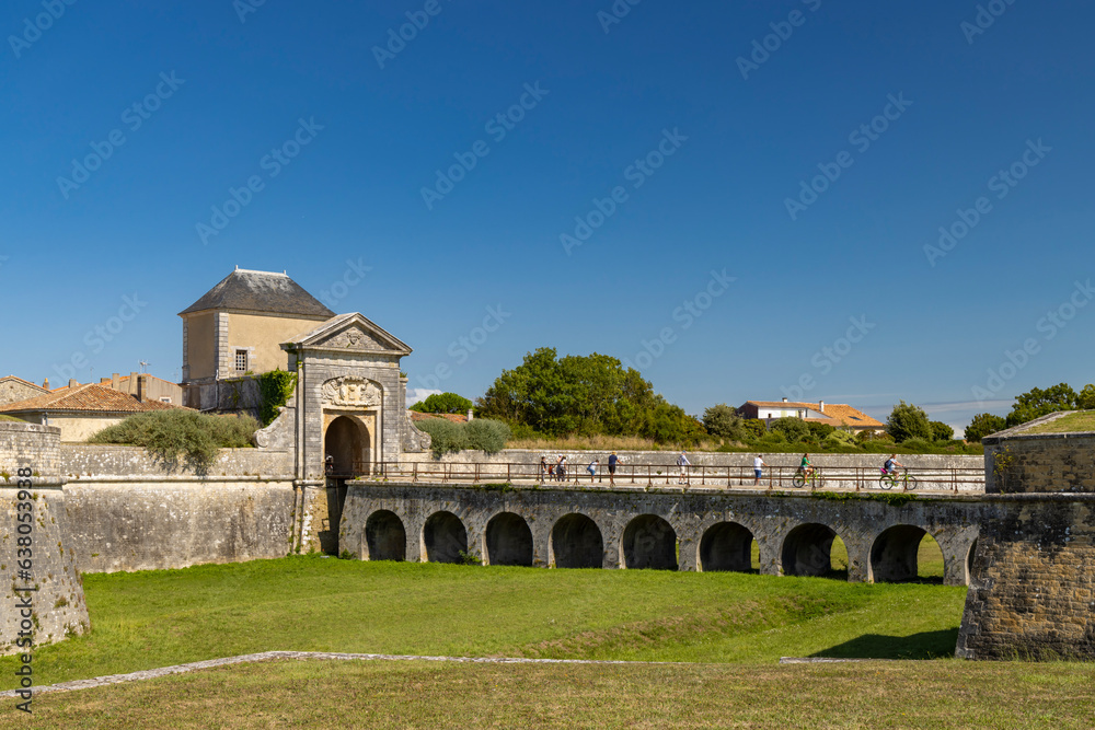 Citadel of Saint Martin on Ile de Re, Charente-Maritime, France