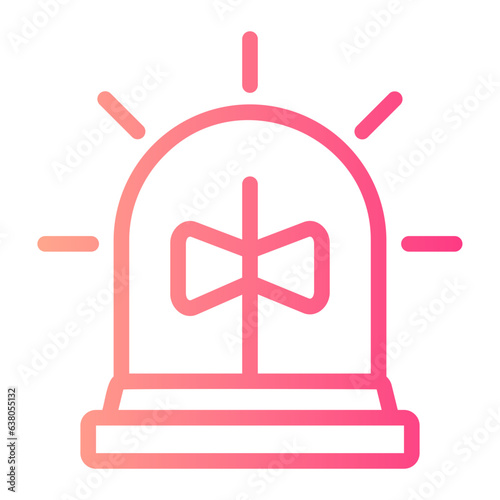 Siren gradient icon