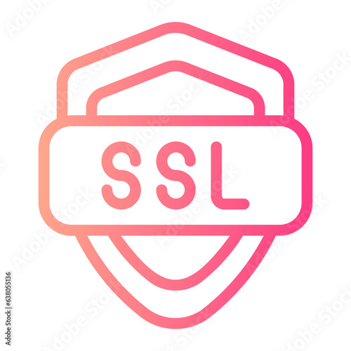 ssl gradient icon