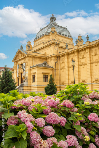 The Art pavilion in Zagreb (Umjetnički paviljon u Zagrebu) Zagreb in the state of Zagreb Croatia photo