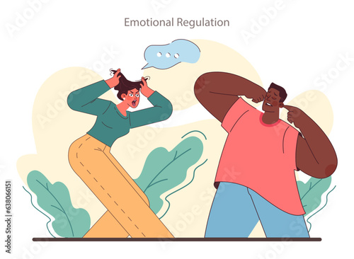 Empathy skill development. Person with deep understanding of emotions