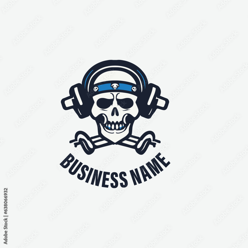 Skull Fitness Logo