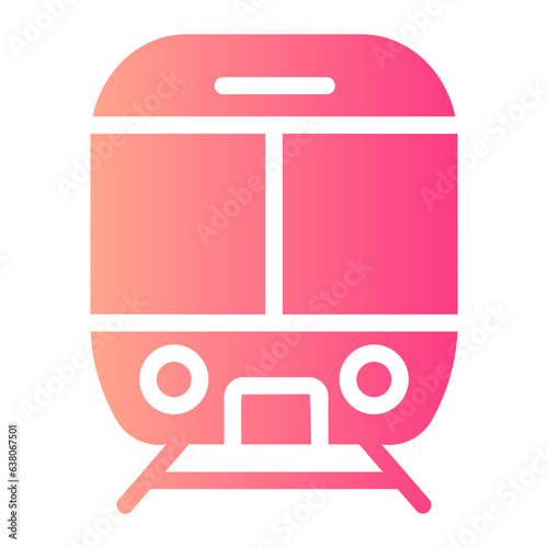 train gradient icon