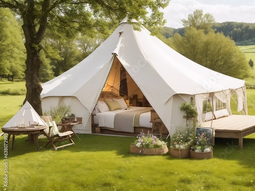 Escape to Paradise: Discover the Lap of Luxury in this Glamping Wonderland!